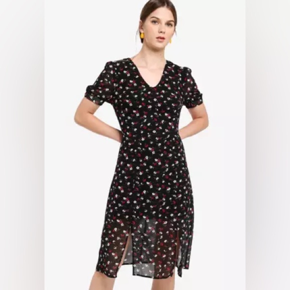 Floral Midi Dress- XSmall fit (not used)